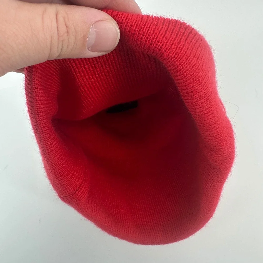 Kansas City Chiefs NFL Knit Pom Beanie Hat‎ Red White New Era